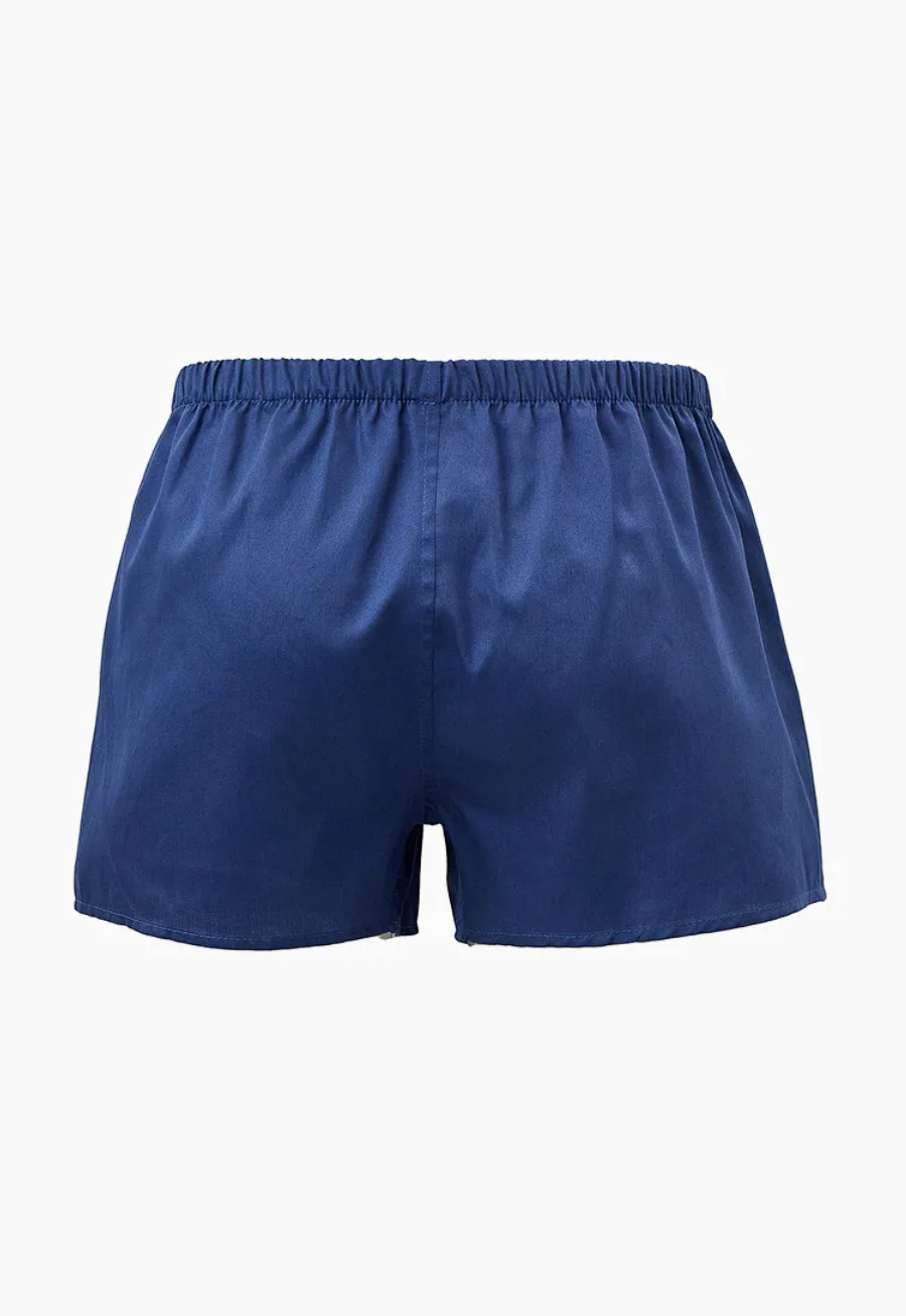 CALLEBARRE Caleçon Homme Indigo Coton Satiné 100%