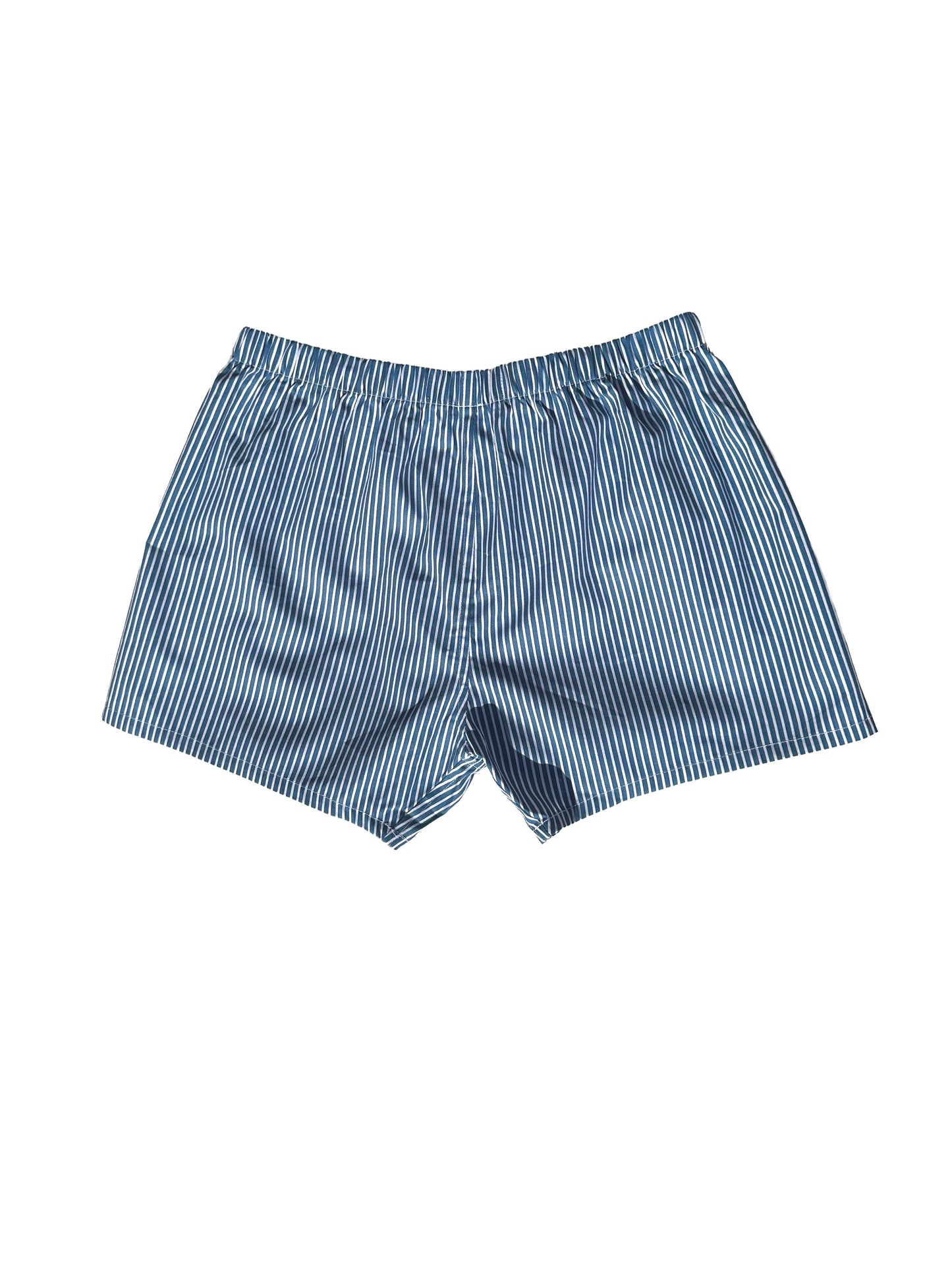 CALLEBARRE Caleçon Homme Bleu Rayé Coton 100%