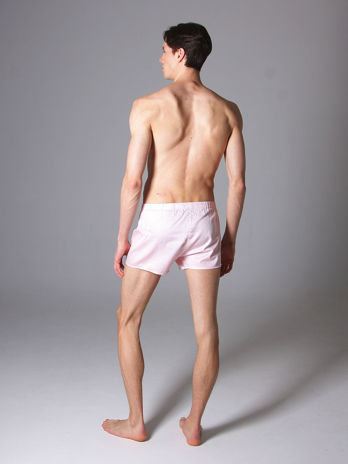 CALLEBARRE Caleçon Homme Rose Coton Satiné 100%