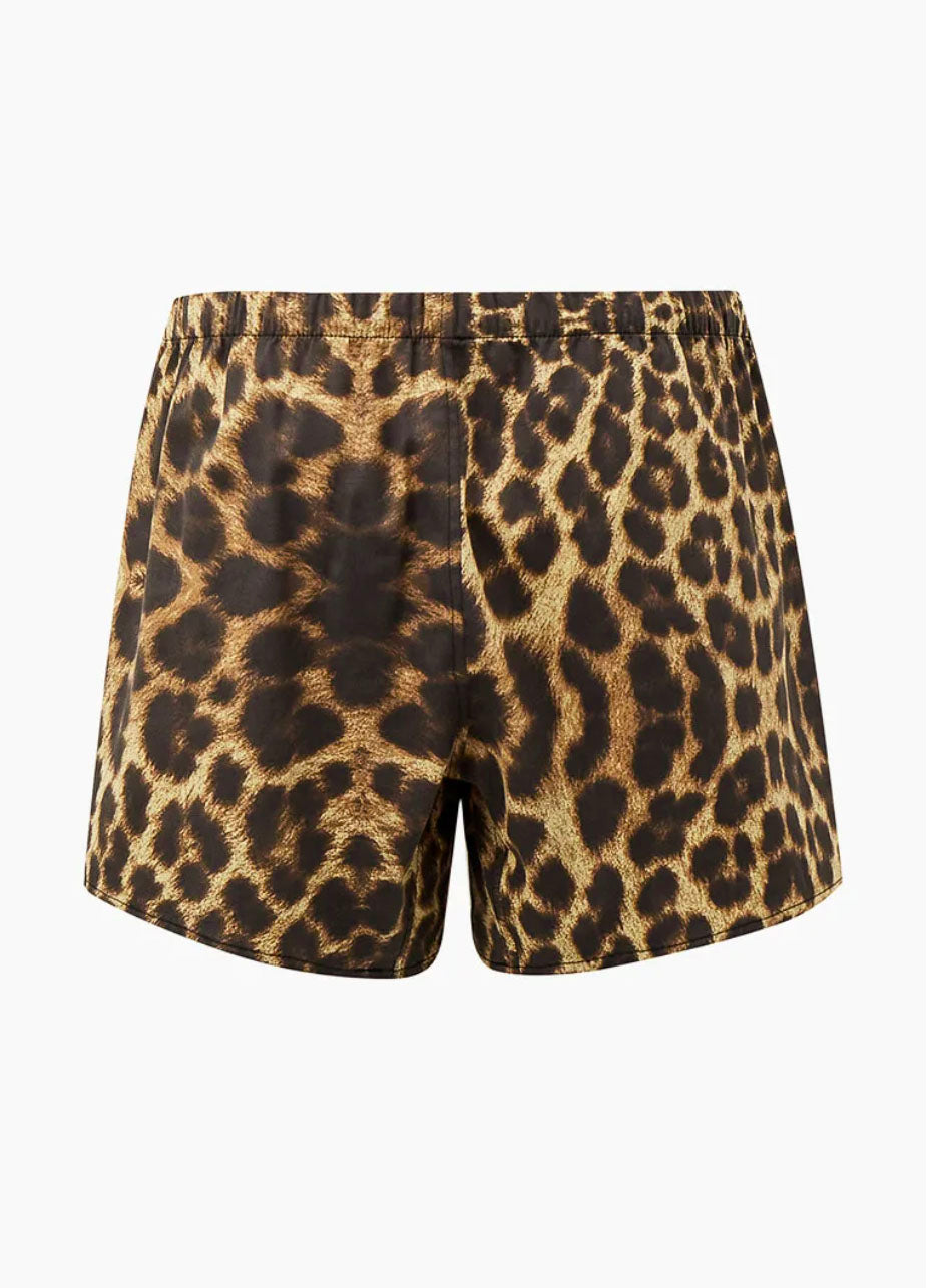 CALLEBARRE Caleçon Homme Léopard Coton Satiné 100%