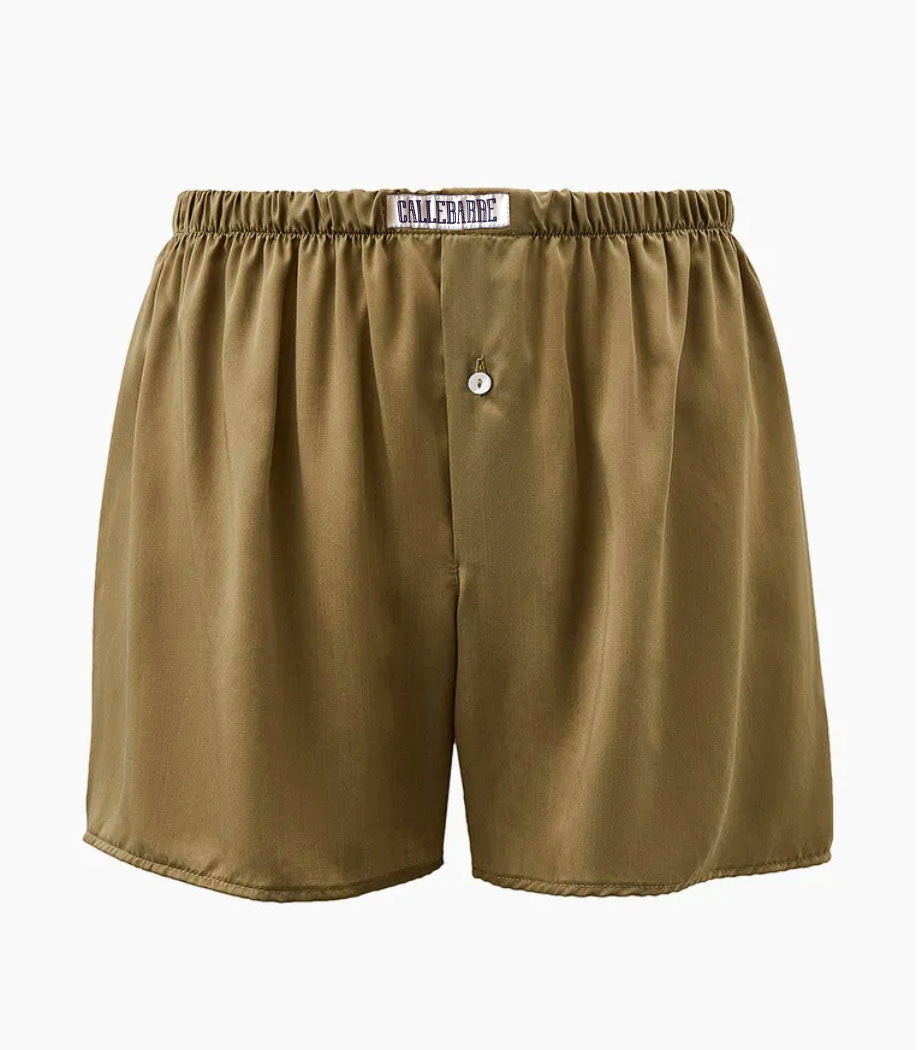 CALLEBARRE Caleçon Homme Kaki