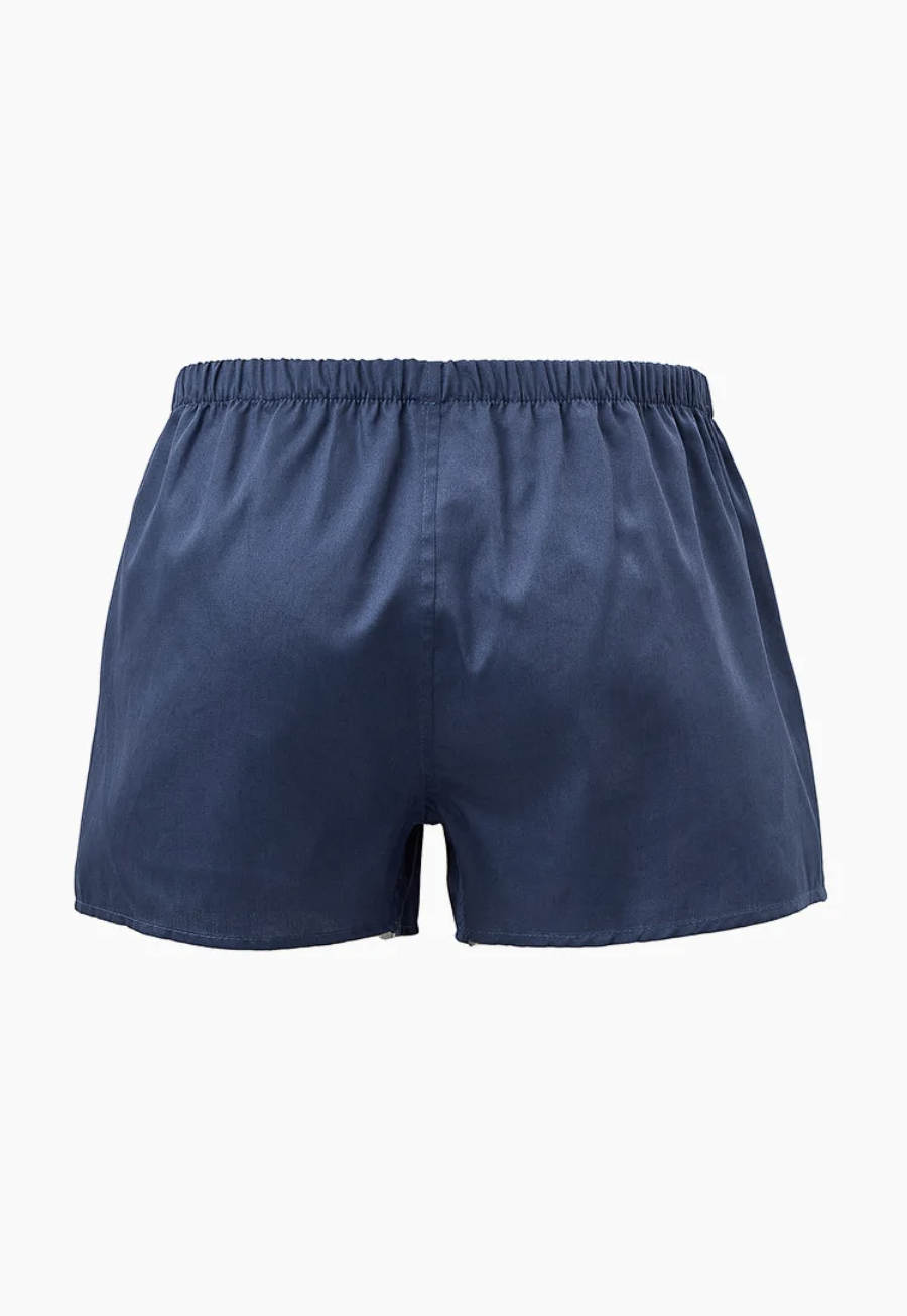 CALLEBARRE Caleçon Homme Indigo Coton Satiné 100%