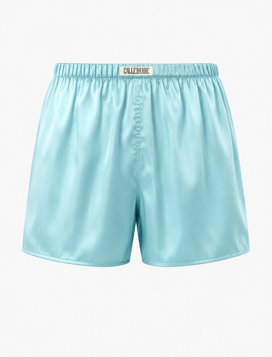 CALLEBARRE Caleçon Homme bleu azur élégant lyocell