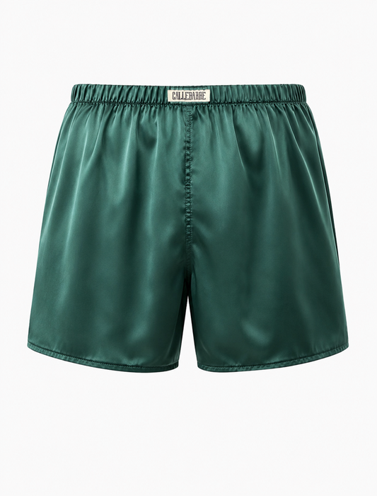 CALLEBARRE Caleçon Homme vert émeraude élégant