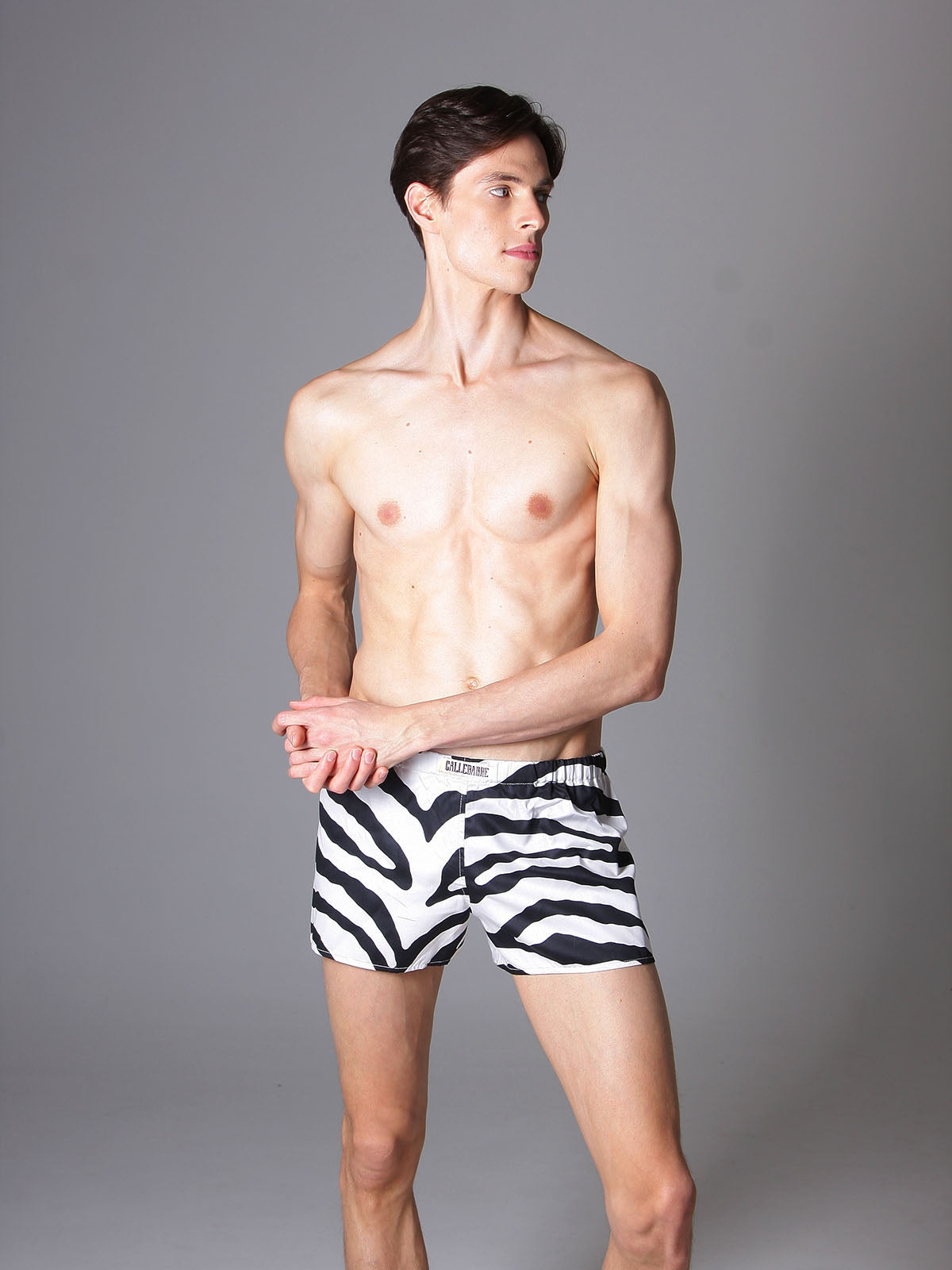 CALLEBARRE Caleçon Homme Zebre Coton 100%