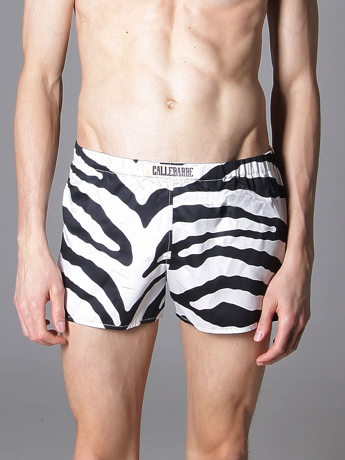 CALLEBARRE Caleçon Homme Zebre Coton 100%
