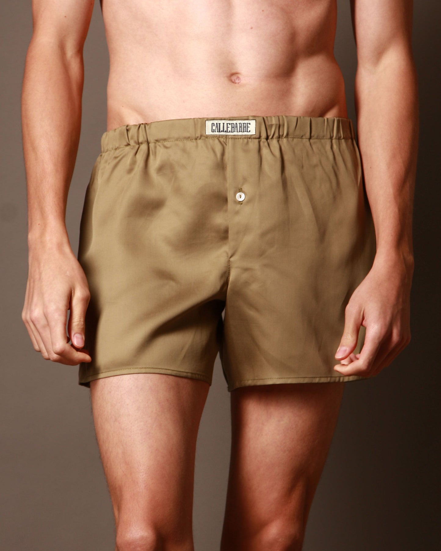CALLEBARRE Caleçon Homme Kaki